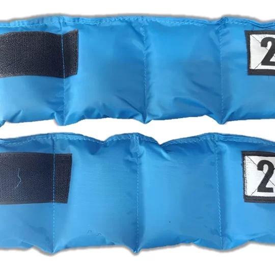 Polainas Tobilleras Con Peso De 2kg Para Piernas Brazos Gym